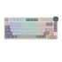 Royal Kludge N80 Low-Profile Tri-Mode RGB Mechanical Keyboard Pearly Dawn